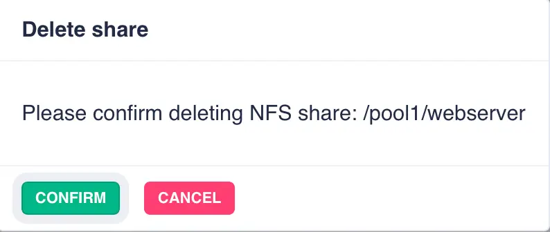 nfs-share-edit
