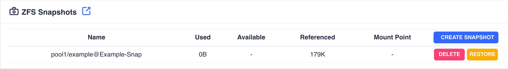 zfs-snapshot-main-window